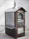 Four &agrave; bois professionnel d'ext&eacute;rieur en acier AgriEuro Magnus 100 Deluxe EXT Inox