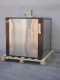 Four &agrave; bois encastrable en acier AgriEuro Maximus 100 Deluxe INC Inox - cuivre &eacute;maill&eacute;