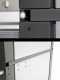 AgriEuro Medius Plus 100 EXT - Four &agrave; bois en acier d'ext&eacute;rieur - ventil&eacute;, toit inox