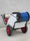 Groupe motopompe de pulv&eacute;risation Comet APS 41 - Loncin G 160 F et chariot avec cuve 120 L avec crochet