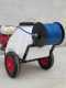 Groupe motopompe de pulv&eacute;risation Comet APS 41 - Loncin G 160 F et chariot avec cuve 120 L avec crochet