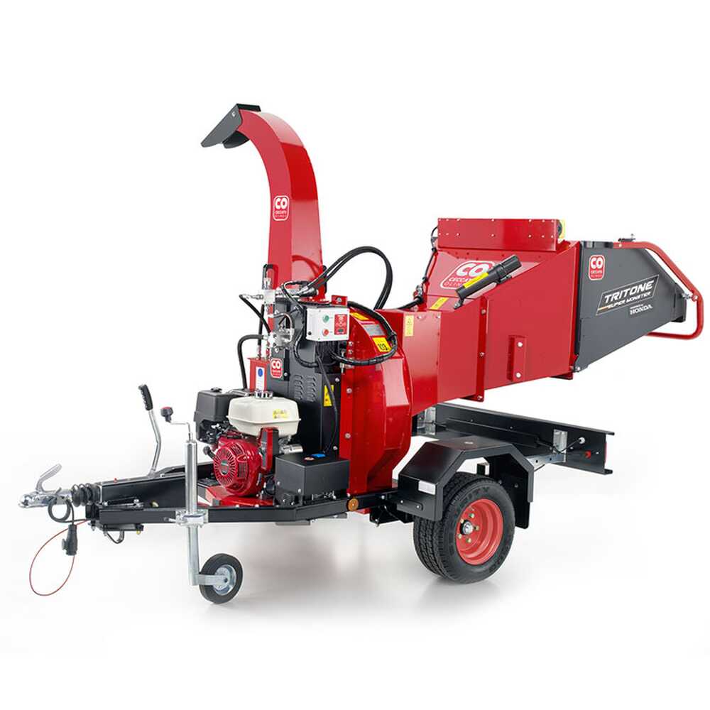 Broyeur De Végétaux Moteur électrique Ceccato Tritone Bio Sprint Broyeur avec rouleaux d'entraînement Honda - 5 modèles en Promo AgriEuro