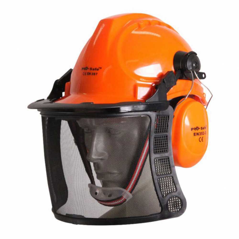 Casque de protection professionnel avec visière et casque - sécurité