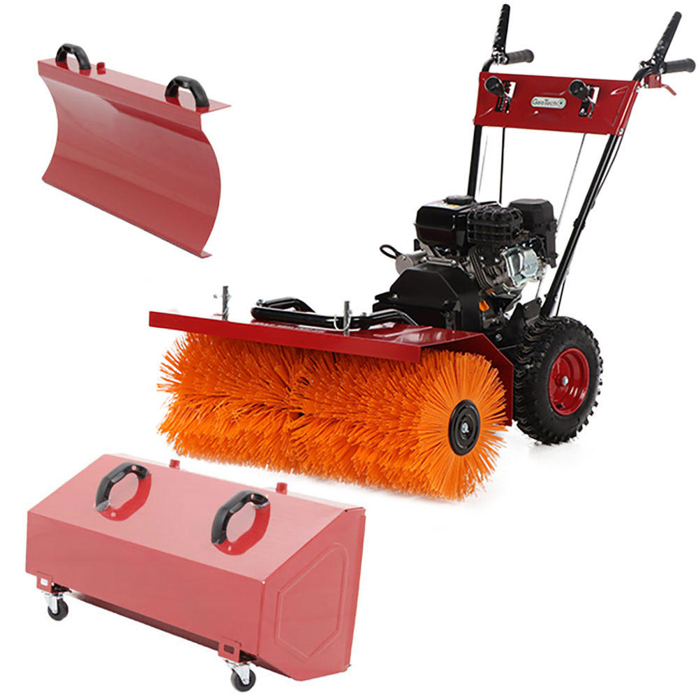 43CC 2 temps Fraise à neige à essence Balai à essence 60 cm Largeur de brosse 1250 W