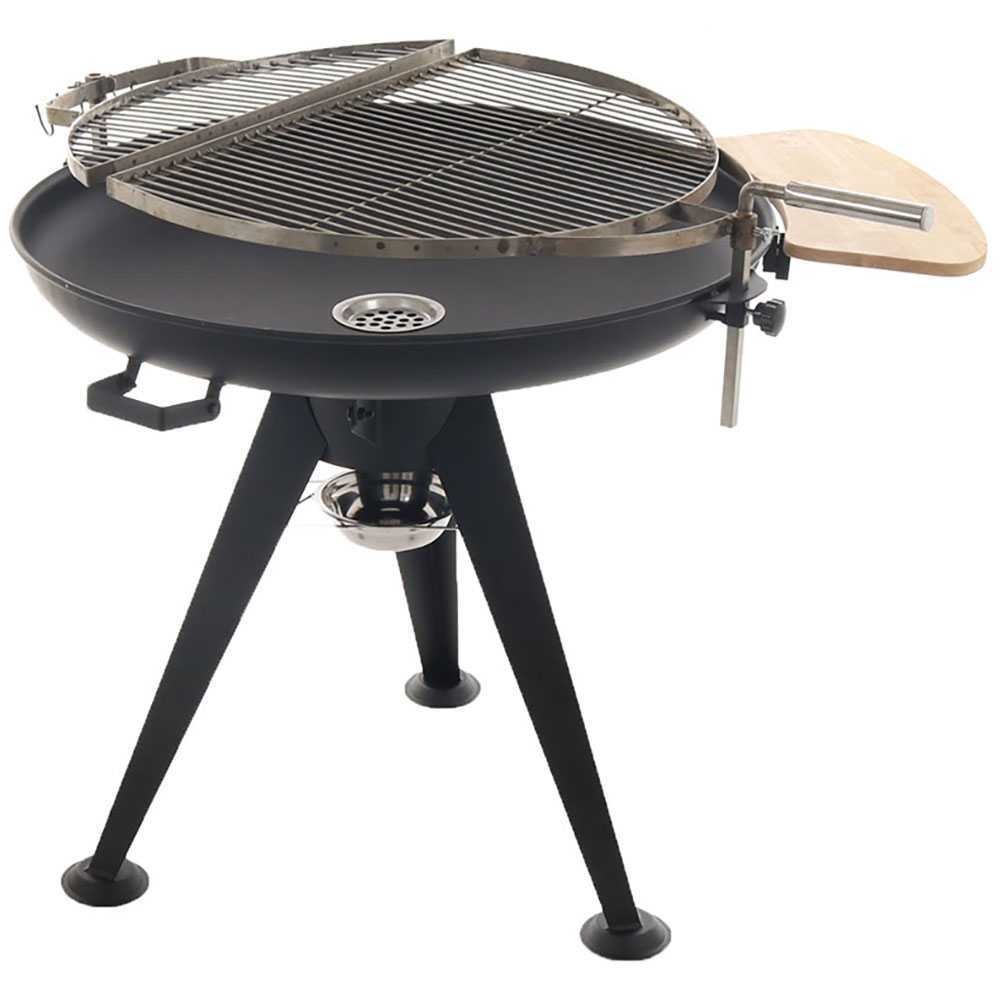 GRILLE BARBECUE RONDE DOUBLE ° 37 CM NEUF