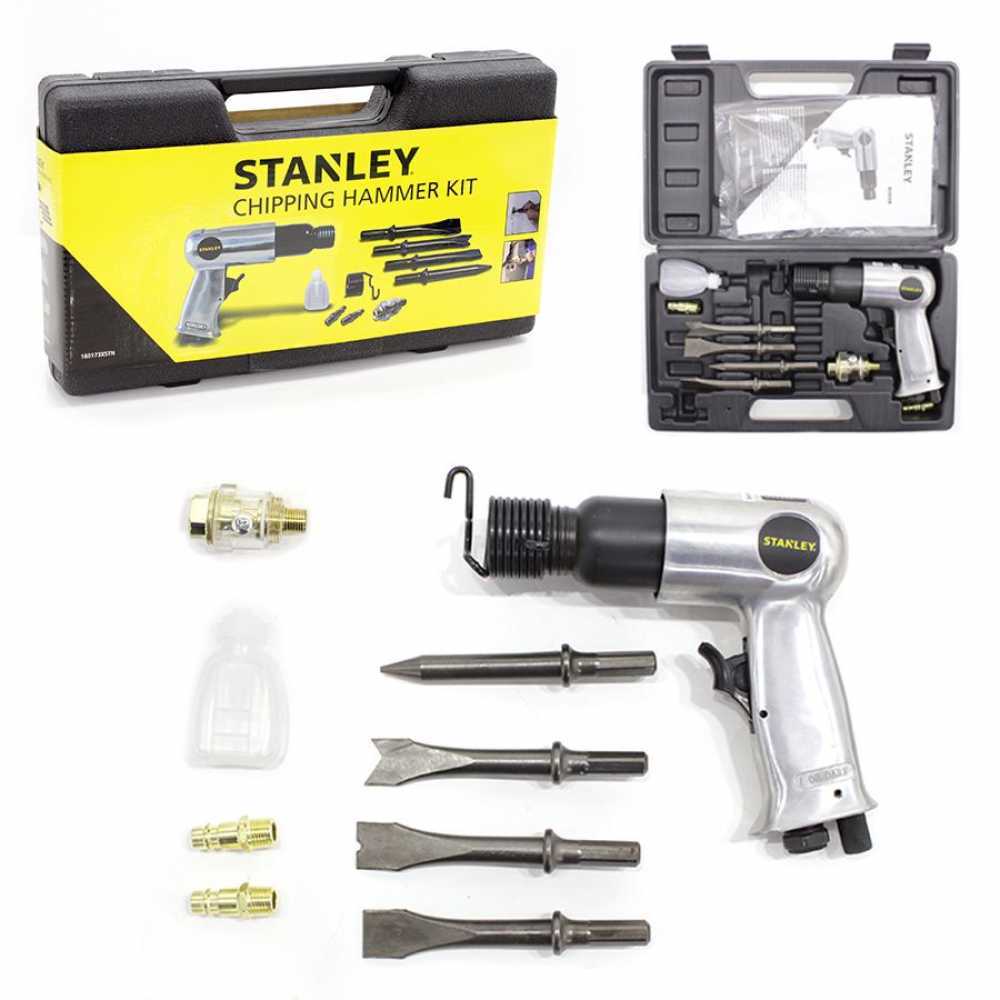 Set outils pneumatiques STANLEY 34pcs