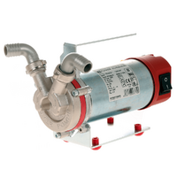 Pompe électrique NovaX 20 M En Acier Inoxydable - Pour Transvaser Vin, Eau Ou Gasoil Facilement Et Rapidement