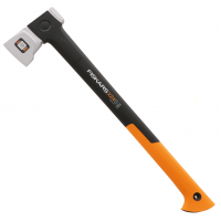 Hache Fiskars Spaltaxt S X-Series X24 - Lame Large, Acier Forgé Double Trempe, Tranchant Breveté