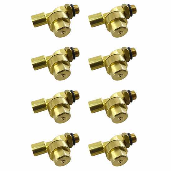 Kit 8 pi&egrave;ces - Valves anti-gouttes pour jets de pulv&eacute;risation - 1/4 MG - 1/4 GF