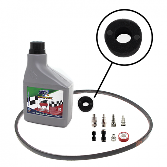 Kit Accessoires et Entretien A59 pour compresseurs Abac