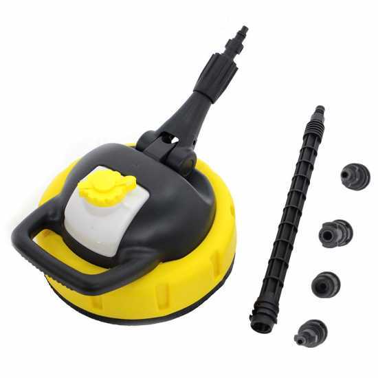 Brosse Mini Patio pour grandes surfaces avec r&eacute;servoir d&eacute;tergent int&eacute;gr&eacute;
