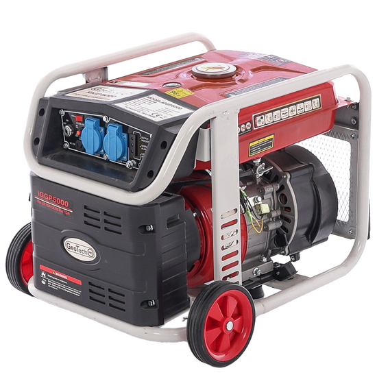 GeoTech Pro iGGP5000 - Groupe &eacute;lectrog&egrave;ne inverter 4 kw monophas&eacute; - sur chariot