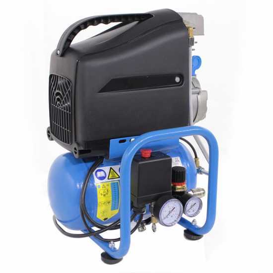 Abac Start L20 - Compresseur d'air &eacute;lectrique portatif - R&eacute;servoir 6 litres moteur 2 CV - Air comprim&eacute;