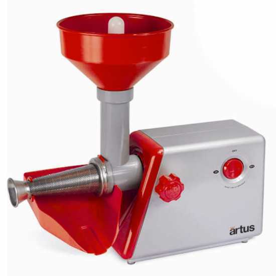 &Eacute;p&eacute;pineuse &eacute;lectrique ARTUS S25 - pour pur&eacute;e de tomate - puissance moteur 250 W