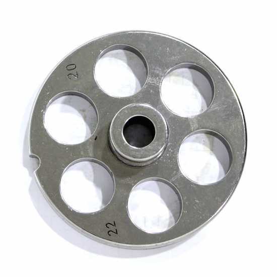 TC22 orifice 20 mm tamis Reber - Plaque pour h&acirc;choir &agrave; viande
