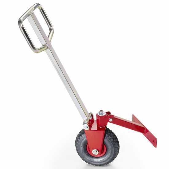 3&egrave;me roue d'attelage pour broyeur