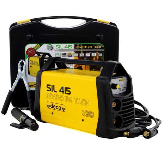 Poste &agrave; souder inverter Deca SIL 415 - 150 A max - alimentation 230 V - kit d'utilisation