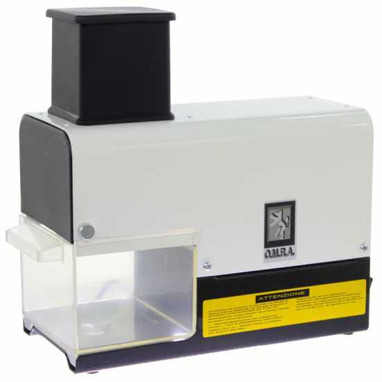 R&acirc;pe &eacute;lectrique New O.M.R.A. OM-2900-BI de table avec rouleau extractible - Blanche - 200W