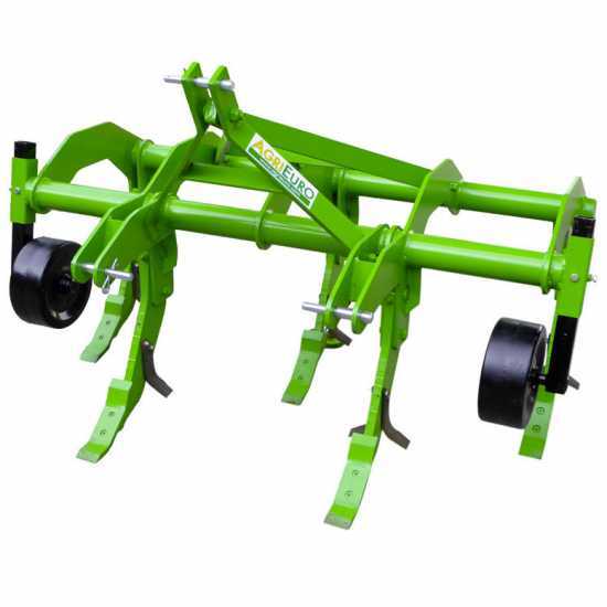 D&eacute;compacteur agricole sur tracteur AgriEuro serie 170 Standard &agrave; 5 dents - avec roues en acier