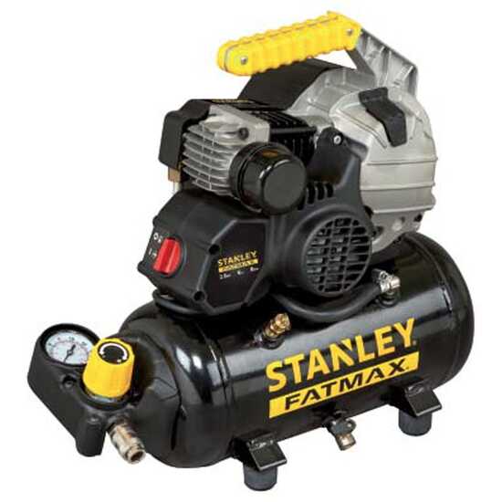 Stanley Fatmax HY 227/8/6E - Compresseur d'air &eacute;lectrique compact portatif - Moteur 2 CV - 6 L