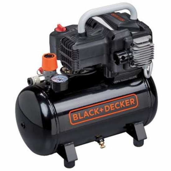 Black &amp; Decker BD195 12 NK - Compresseur d'air &eacute;lectrique compact portatif -1.5 CV - 10 bars