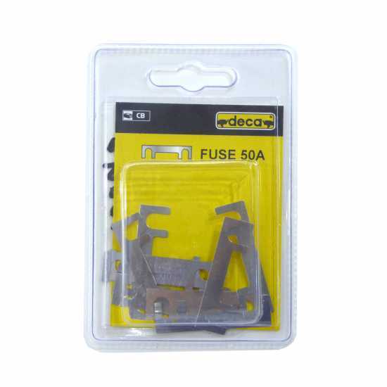 Fusibles 50A Deca - fusibles LAMA - lot de 10 pièces
