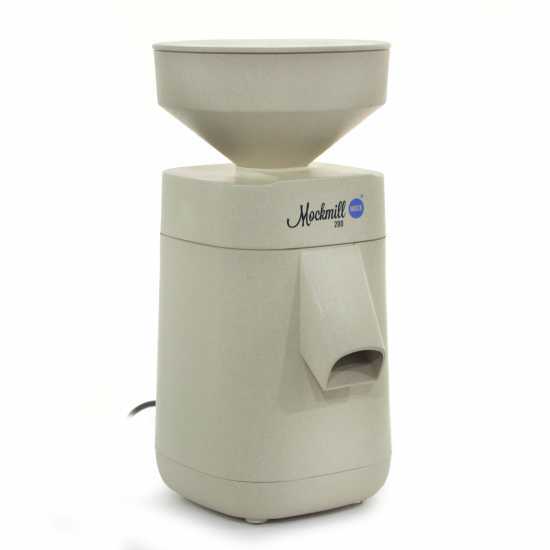 Mockmill 200 - Moulin &agrave; farine en plastique avec meules en pierre - 600W
