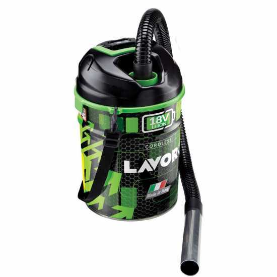 Aspirateur &agrave; cendres Lavorwash Free Vac 1.0 (3 en 1) aspire poussi&egrave;res et souffleur, 150W &agrave; batterie