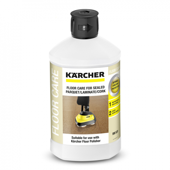 Cire pour sols en parquet laminés RM531 - pour FP 303 Kärcher