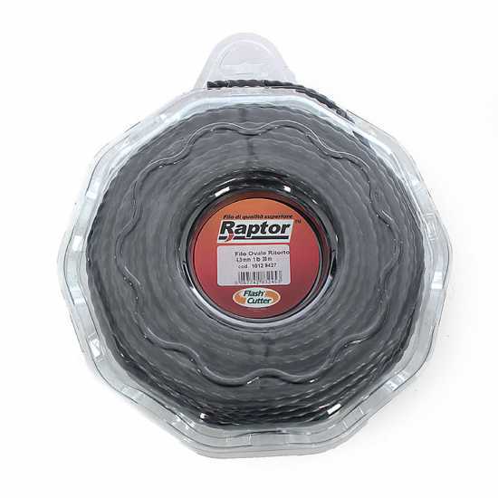 Fil raptor pour d&eacute;broussailleuse - ovale recourb&eacute; &Oslash; 4,0 mm - 28 m