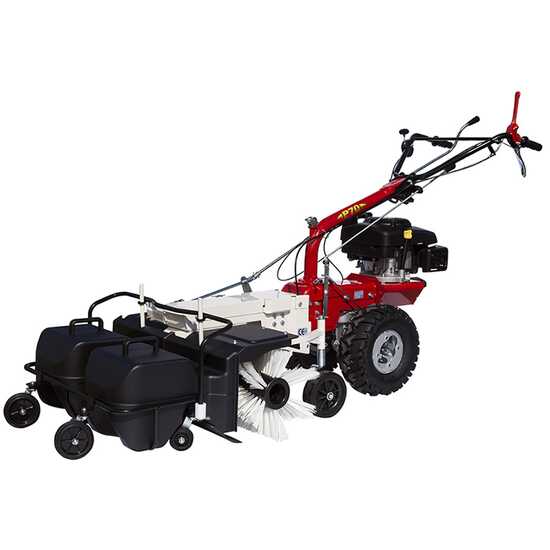 Balayeuse Eurosystems P70 EVO de 88 cm, balayeuse avec ramassage et moteur B&amp;S 850E I/C