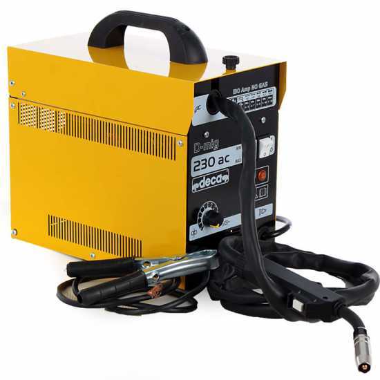 Poste &agrave; souder &agrave; fil continu Deca D-MIG 230 AC SANS GAZ - 130 A - 230V - fil fourr&eacute;
