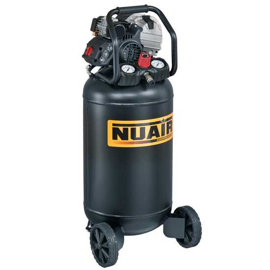 Nuair FU 227/10/50V - Compresseur d'air &eacute;lectrique portatif - Moteur 2 CV - 50 L