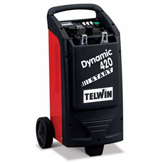 Chargeur de batterie auto et d&eacute;marreur Telwin Dynamic 420 Start - batteries WET/START-STOP 12/24V
