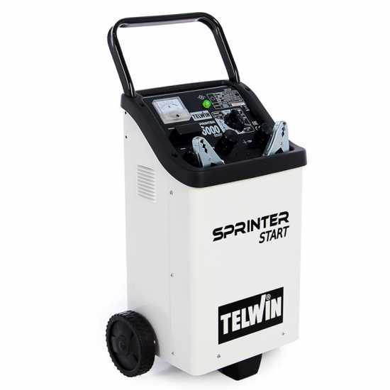 Telwin Sprinter 6000 Start - Chargeur de voiture et d&eacute;marreur - batteries 12/24V, 20 &agrave; 1550Ah