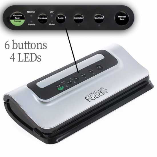 Royal Food RSV 3250 Super - Machine sous vide - Barre de soudure de 30 cm