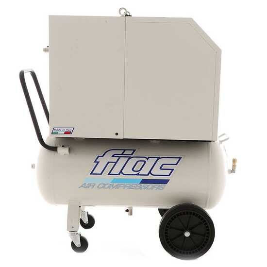 Fiac Silent AB90/360M - Compresseur d'air &eacute;lectrique sur chariot - Monophas&eacute; - &agrave; courroie - 3 CV
