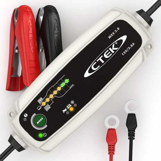 Chargeur de batterie et entretien de charge CTEK MXS 3.8 - batteries de 12 V - 7 &eacute;tapes