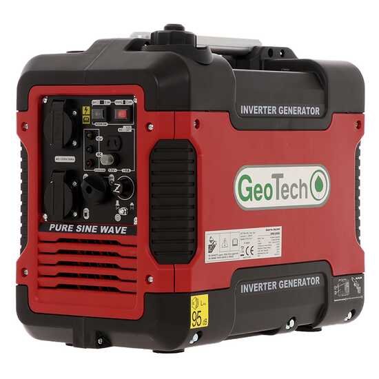 GeoTech SQL2000i - Groupe &eacute;lectrog&egrave;ne inverter 2 kw monophas&eacute; - insonoris&eacute;