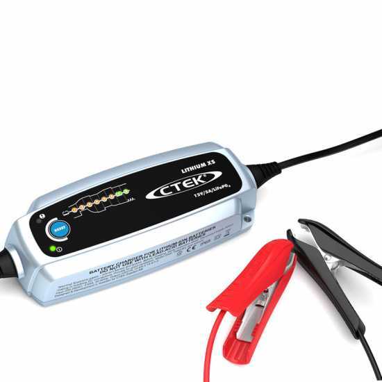 CTEK LITHIUM XS - Chargeur de batterie/mainteneur de charge - 8 &eacute;tapes - batteries 12V au lithium-fer-phosphate