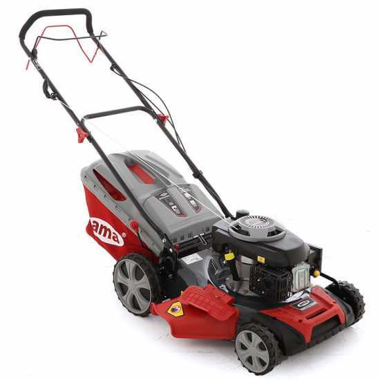 Tondeuse autotract&eacute;e Ama NRT 52X - 4 en 1: ramassage, mulching, &eacute;jection lat&eacute;rale, post&eacute;rieure
