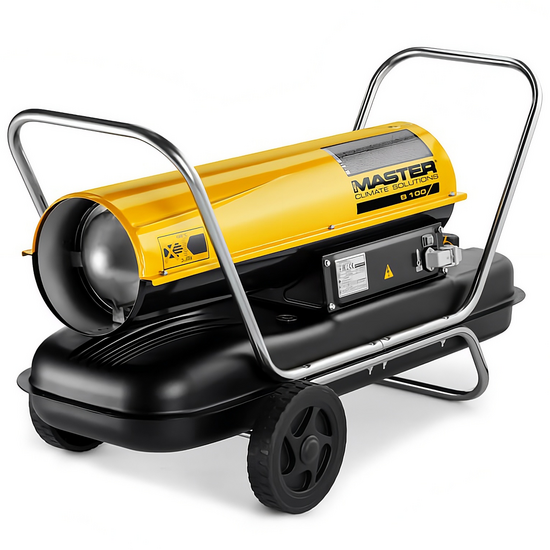 Master mod. B 100 CED - G&eacute;n&eacute;rateur d'air chaud direct &agrave; gasoil diesel