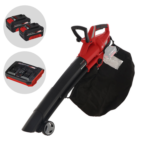 Einhell GE-CL 36 Li E - Souffleur - Aspirateur &agrave; feuilles - 2x 18V 4Ah