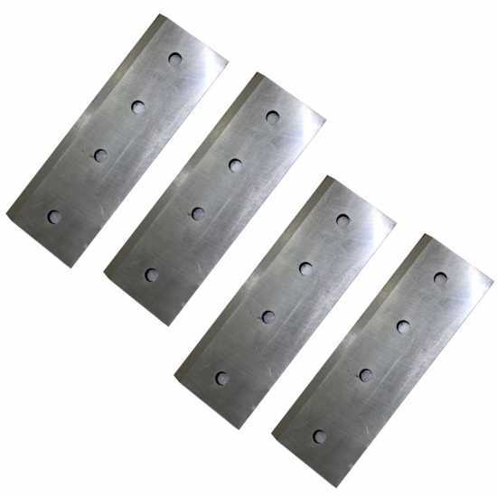 Kit 4 lames de rechange pour broyeur GeoTech WS72R