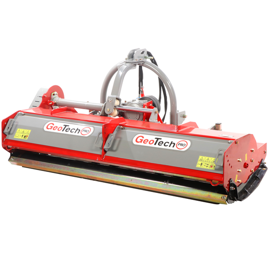 GeoTech Pro ESFM 200H - Broyeur de sarments - S&eacute;rie medium-lourde - &Agrave; d&eacute;port hydraulique
