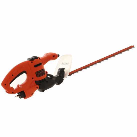 Taille-haie &eacute;lectrique Black &amp; Decker BEHTS201-QS - 420 W avec lamier de 45 cm