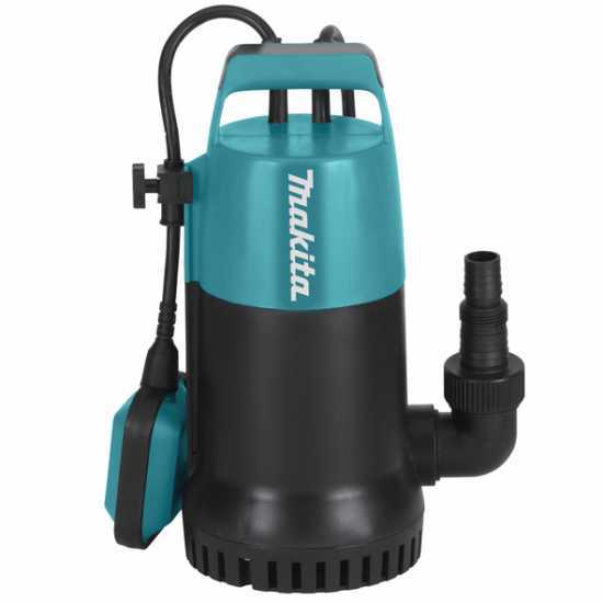 Pompe immerg&eacute;e &eacute;lectrique pour eaux claires Makita PF0800 de 350 W