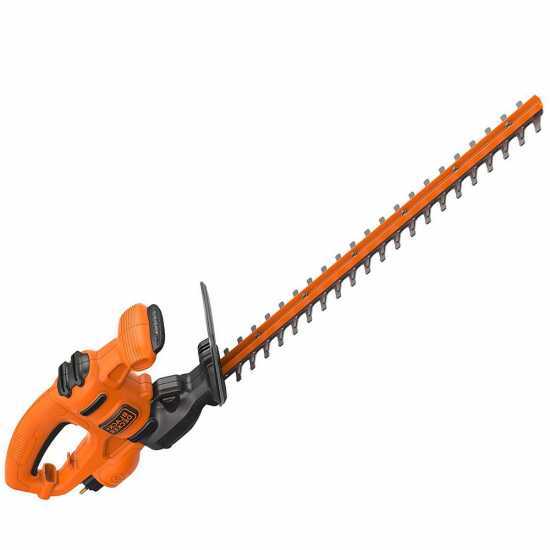Black &amp; Decker BEHT251-QS - Taille-haie &eacute;lectrique avec lamier de 50 cm - 450W