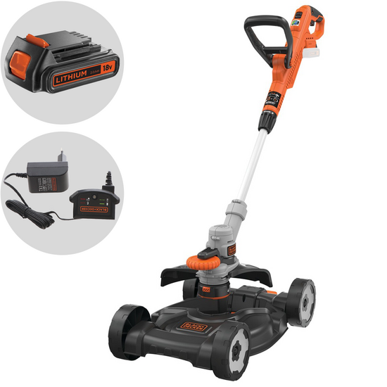 Black &amp; Decker STC1820CM-QW - Coupe-bordure 3 en 1 - 18V - 2Ah
