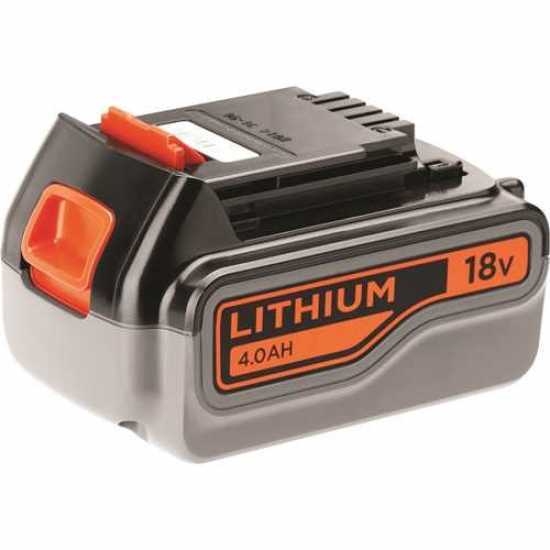 Batterie additionnelle pour produits Black & Decker 18V - 4 Ah